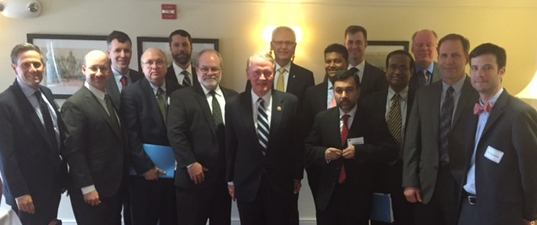 DHPA DHPA Board Members with U.S. Representative Leonard Lance (NJ)
